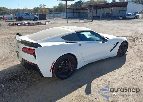 2016 Chevrolet Corvette Stingray from USA, damaged, VIN 1G1YD2D76G5117565
